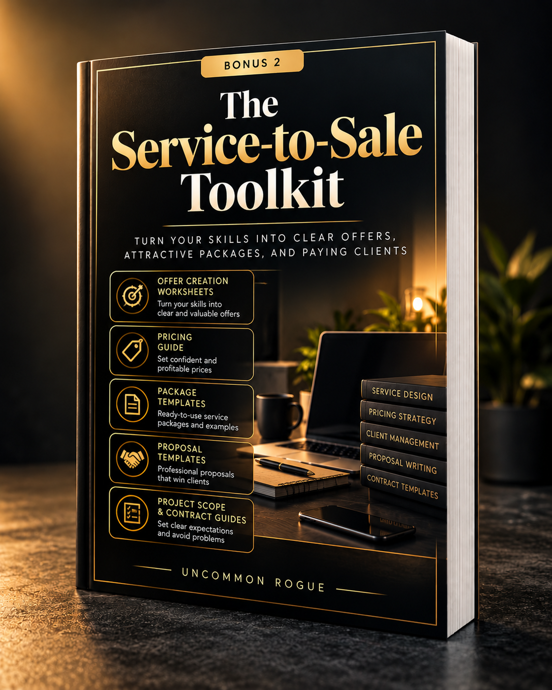 Bonus 2: The Service-to-Sale Toolkit mockup