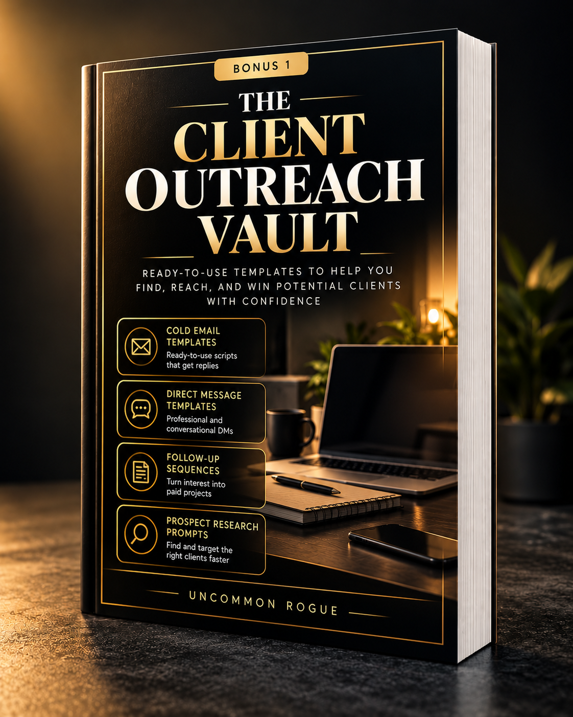 Bonus 1: The Client Outreach Vault mockup